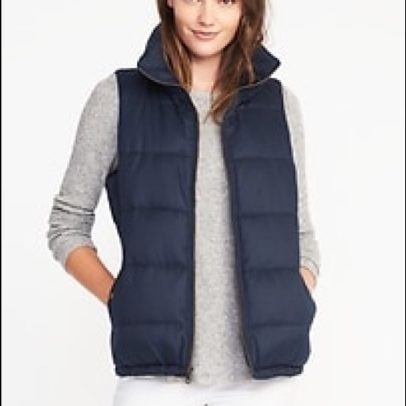 Old Navy Jackets Coats Navy Quilted Frostfree Puffer Vest